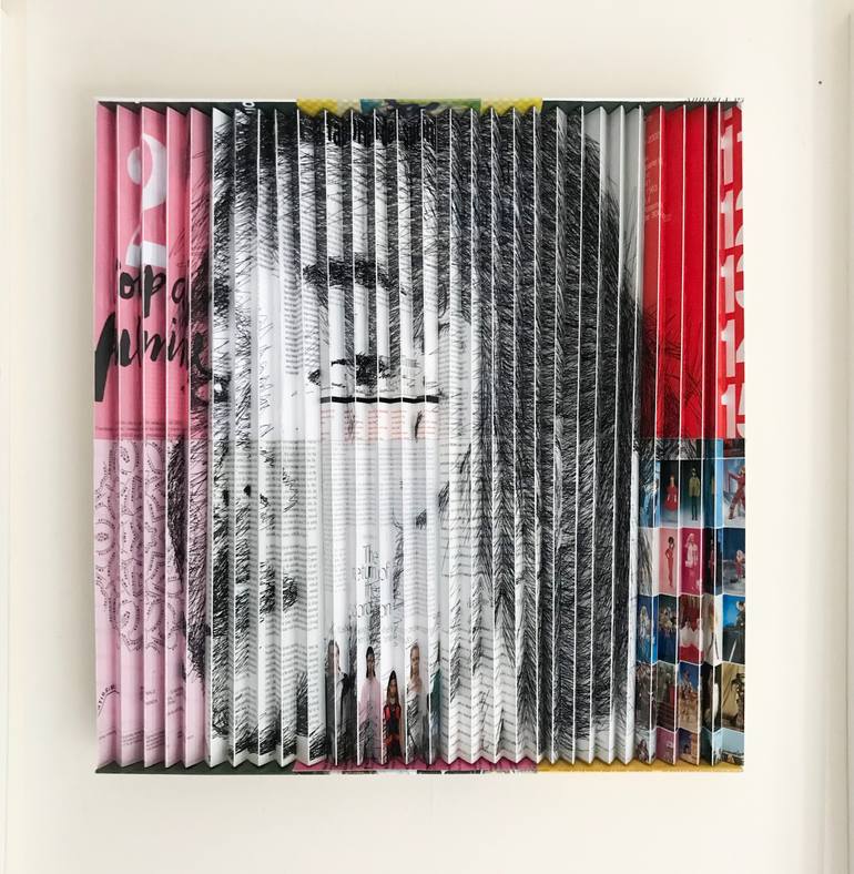 Original Figurative People Printmaking by Paola Bazz