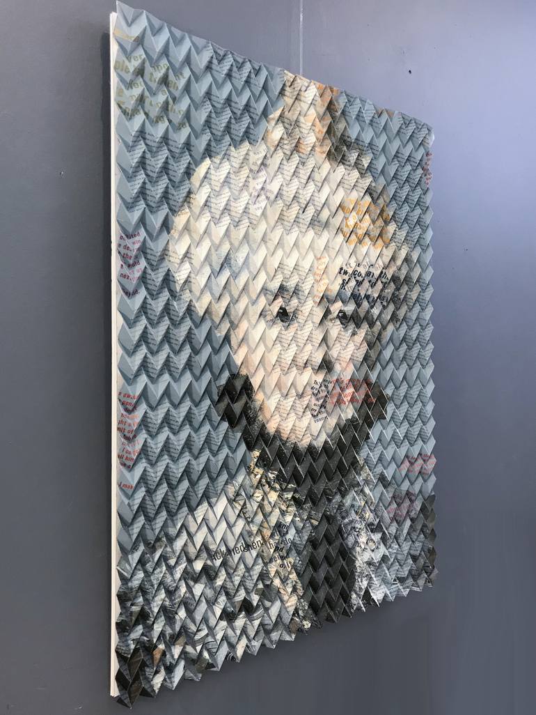 Original Figurative Pop Culture/Celebrity Printmaking by Paola Bazz