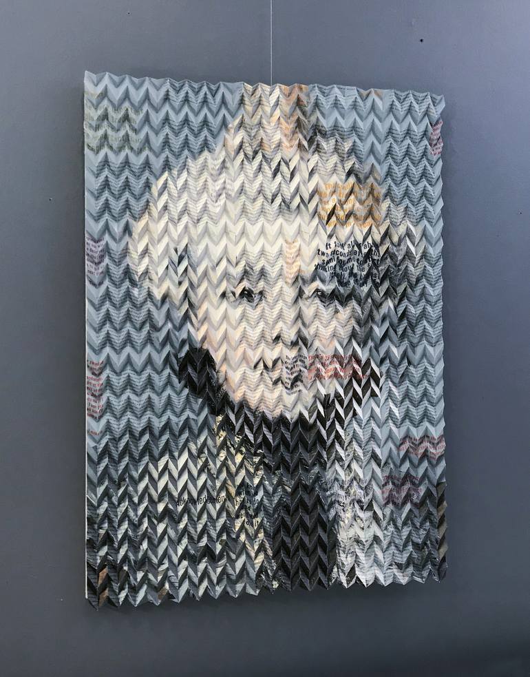 Original Figurative Pop Culture/Celebrity Printmaking by Paola Bazz