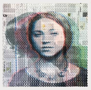 Original Figurative Portrait Printmaking by Paola Bazz