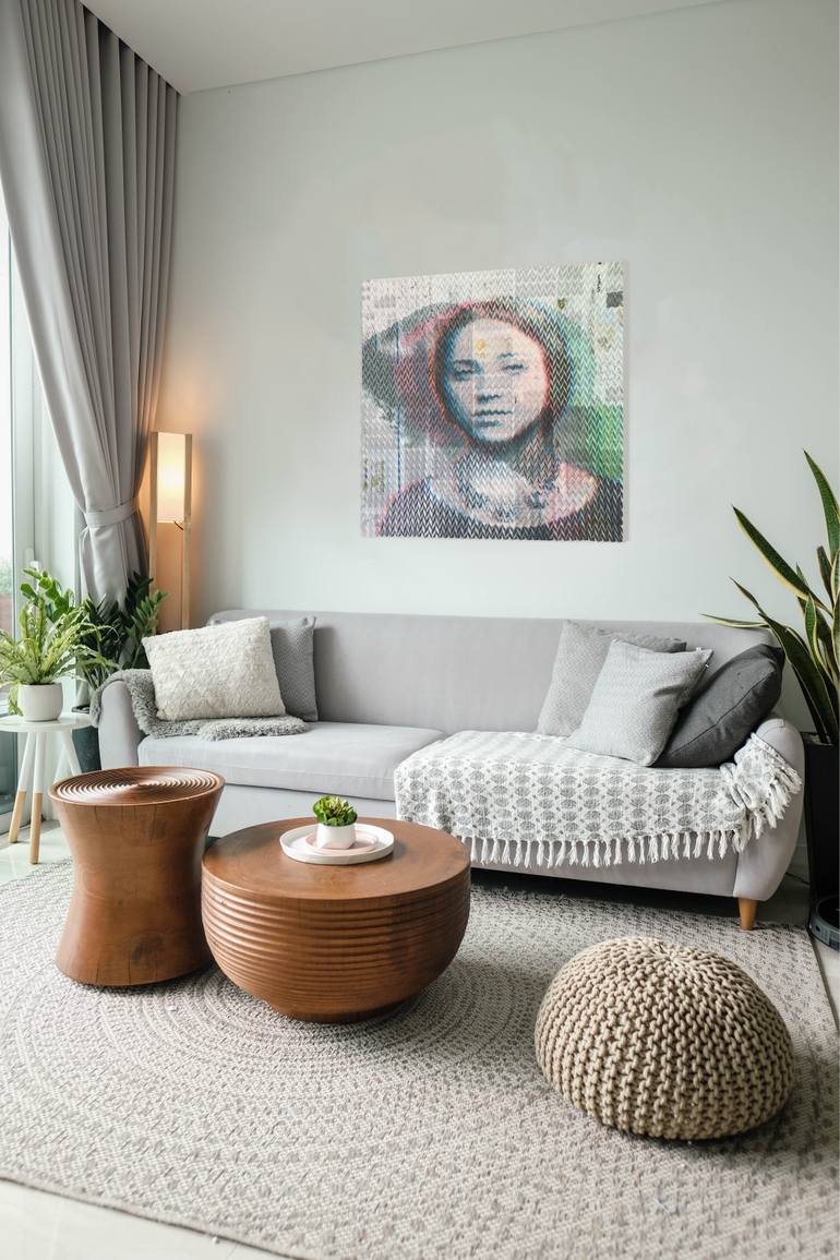 Original Figurative People Printmaking by Paola Bazz