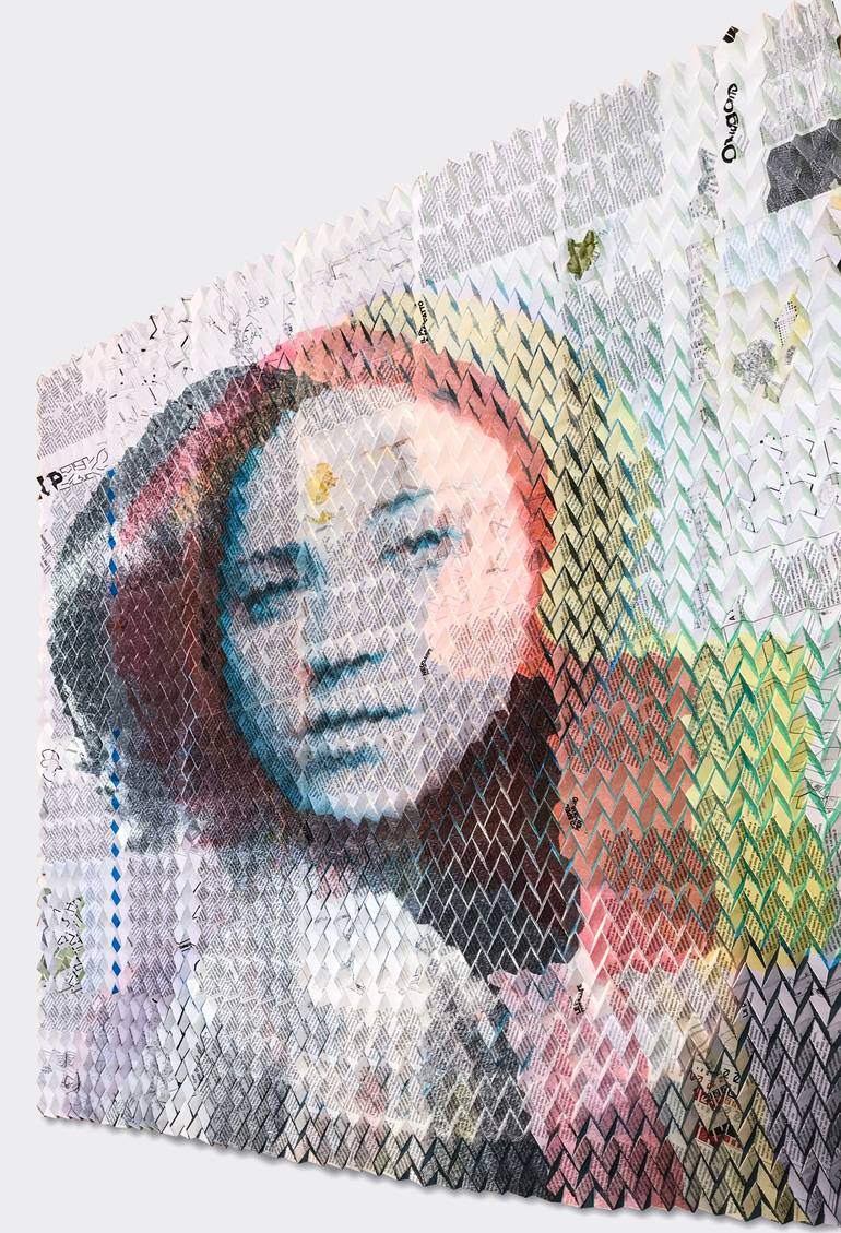 Original Figurative People Printmaking by Paola Bazz