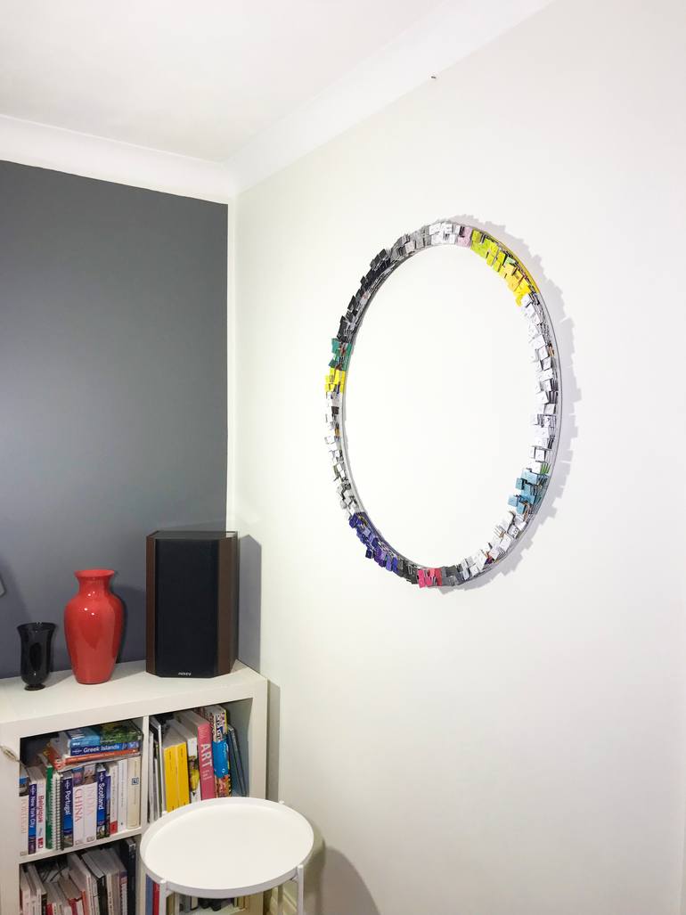 Original Minimalism Abstract Sculpture by Paola Bazz