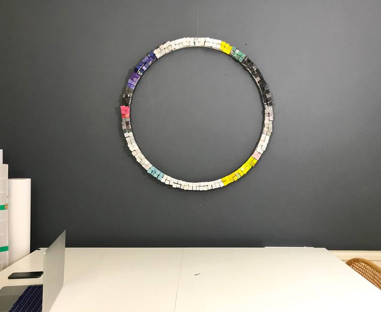 Original Minimalism Abstract Sculpture by Paola Bazz