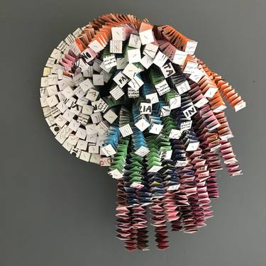 Original Abstract Sculpture by Paola Bazz