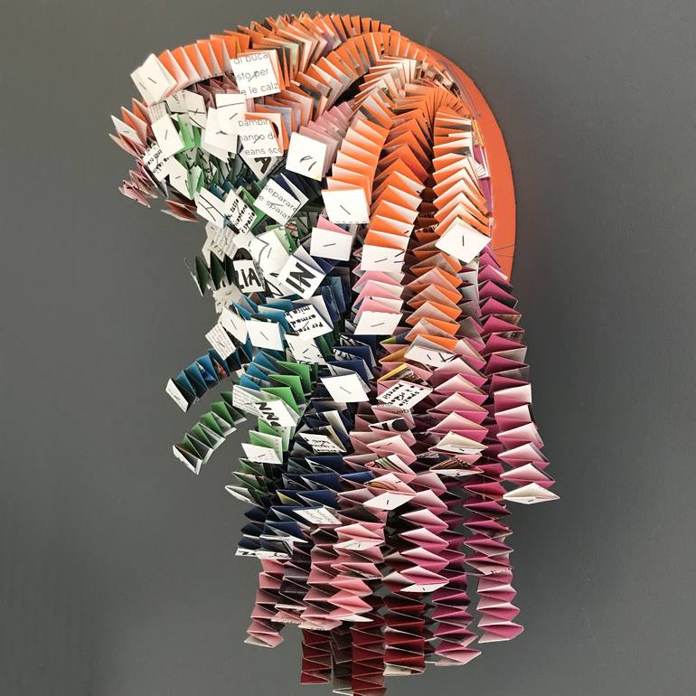 Original Abstract Sculpture by Paola Bazz