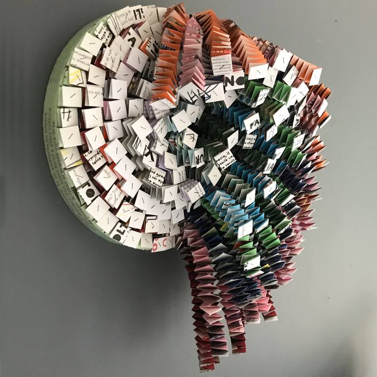Original Abstract Sculpture by Paola Bazz