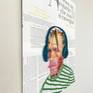 detail of unframed work