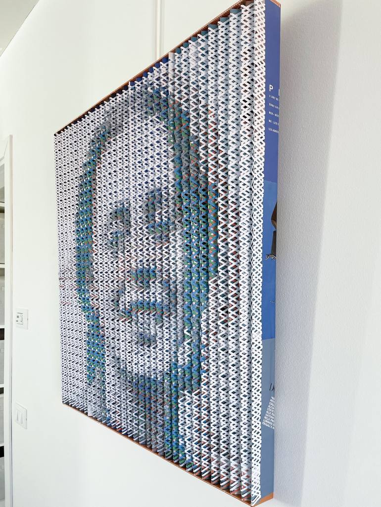 Original Portrait Sculpture by Paola Bazz