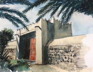 Original Architecture Paintings by Saqib Akhtar