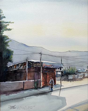 Original Expressionism Landscape Paintings by Saqib Akhtar