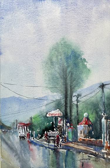 Original Landscape Paintings by Saqib Akhtar