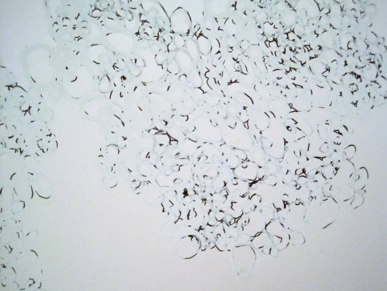 Original Abstract Expressionism Abstract Drawing by Rebecca Jacoby
