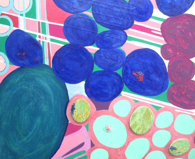 Original Abstract Expressionism Abstract Painting by Rebecca Jacoby