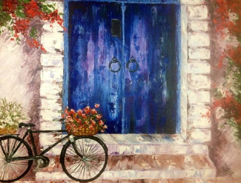 Original Impressionism Home Painting by Shilpi Singh Patel