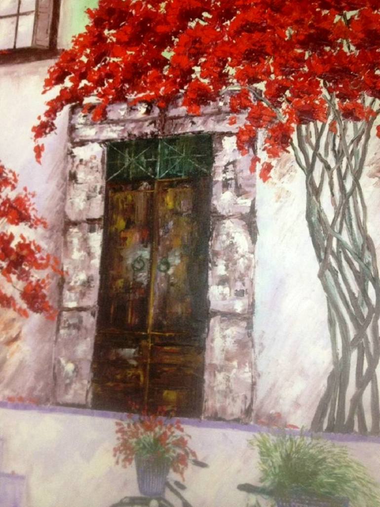 Original Impressionism Home Painting by Shilpi Singh Patel