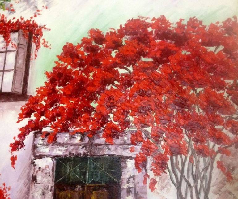 Original Impressionism Home Painting by Shilpi Singh Patel