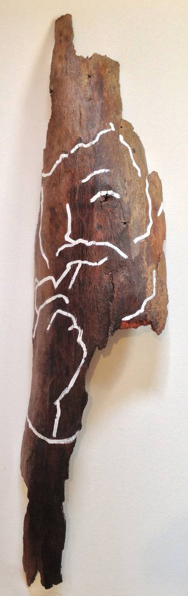 Original Figurative Portrait Sculpture by Alexandra Lazovski