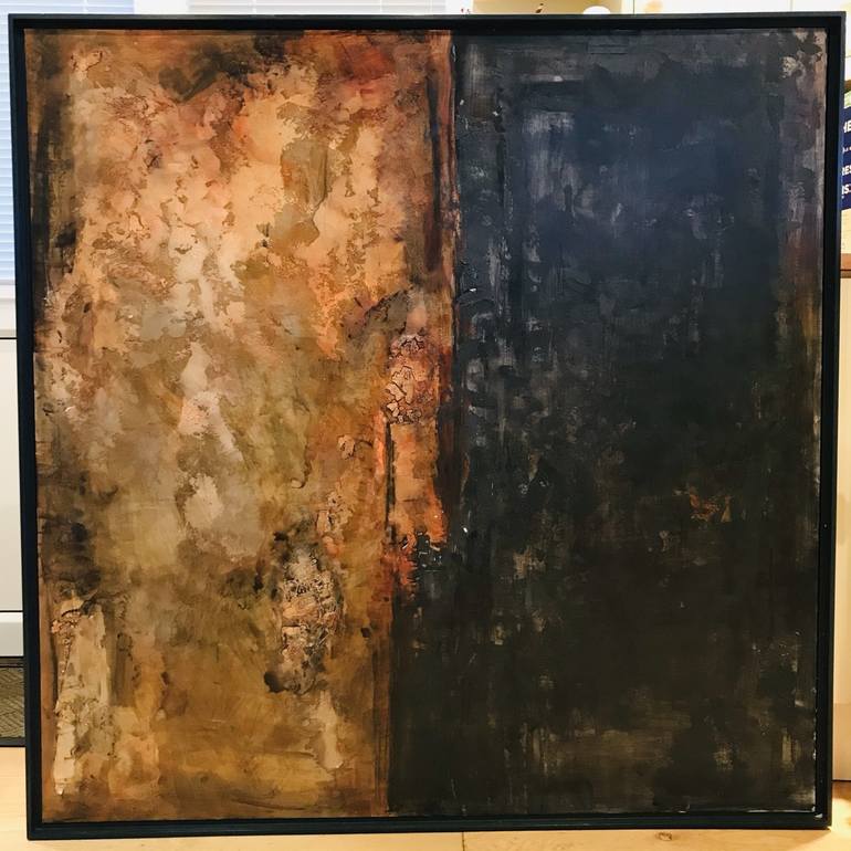 Original Abstract Expressionism Abstract Painting by Vicki Disney