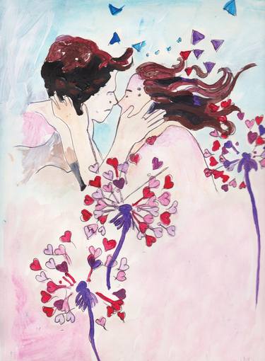 Print of Illustration Love Paintings by Elluse Studio Artist - Illustrator