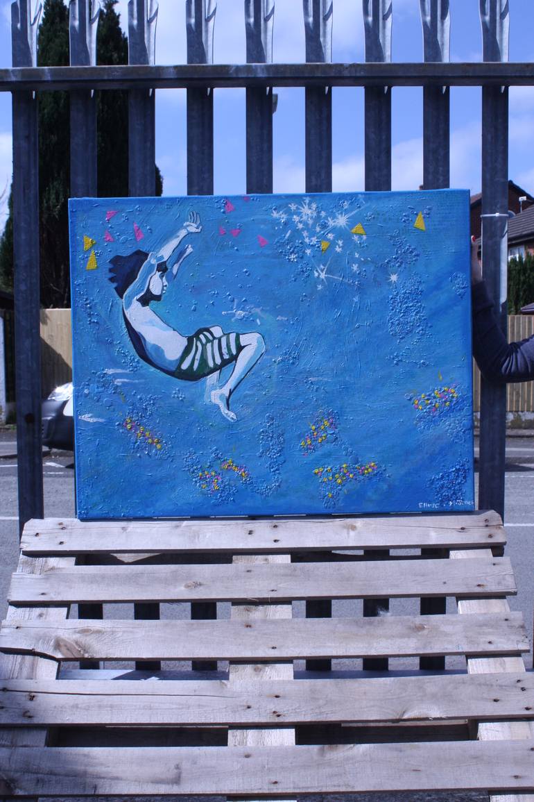 Original Contemporary Water Painting by Elluse Studio - Fine And Digital Artist