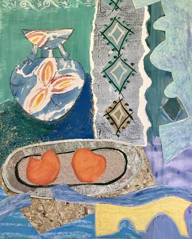 Print of Still Life Collage by Charlotte Kirkholt