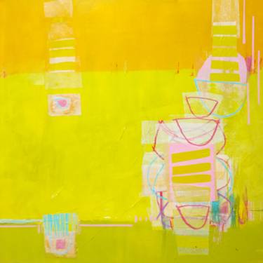 Original Modernism Abstract Paintings by Nadine de Klerk Wolters