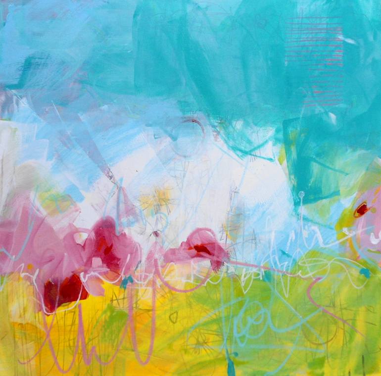 Original Abstract Painting by Nadine De Klerk Wolters | Abstract Art on Canvas | la vie est belle 4