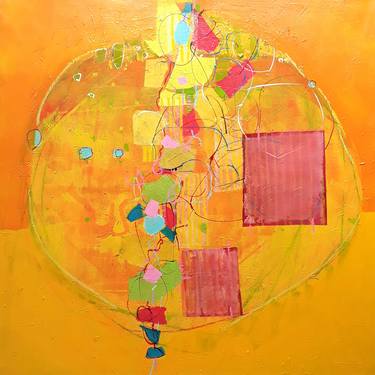 Original Abstract Paintings by Nadine de Klerk Wolters