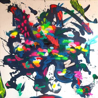 Original Contemporary Abstract Paintings by Eduardo Escobar