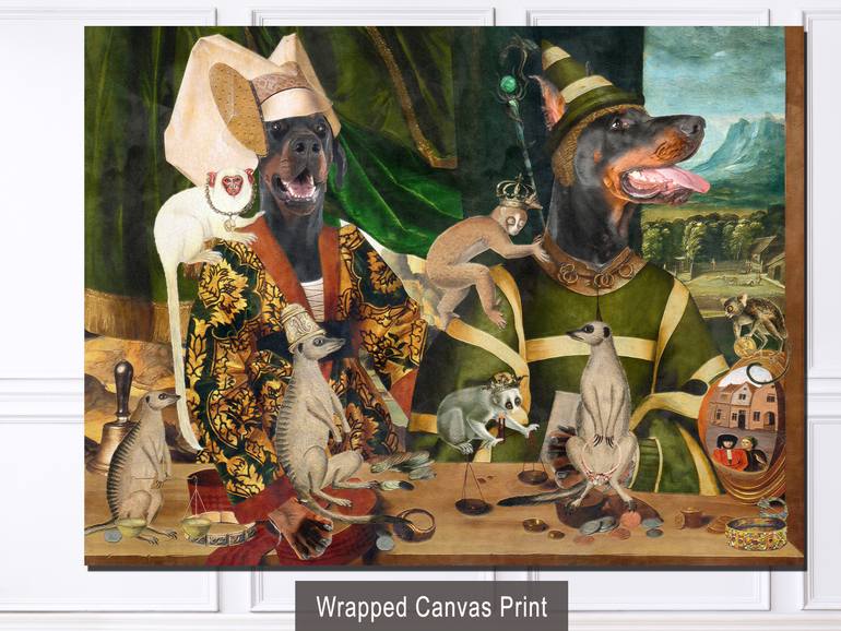 Original Other Dogs Printmaking by Nobility  Dogs