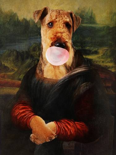 Print of Fine Art Dogs Mixed Media by Nobility Dogs