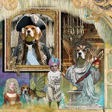 Print of Illustration Dogs Collage by Nobility Dogs