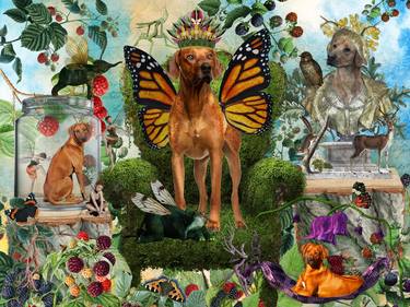 Print of Dogs Collage by Nobility Dogs