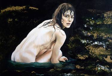 Original Figurative Body Paintings by Arturo Samaniego