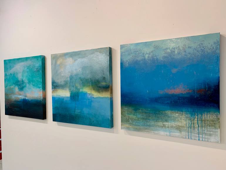 Original Abstract Expressionism Abstract Painting by Arturo Samaniego