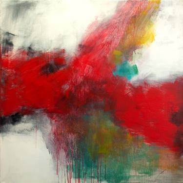 Original Abstract Expressionism Abstract Paintings by Arturo Samaniego