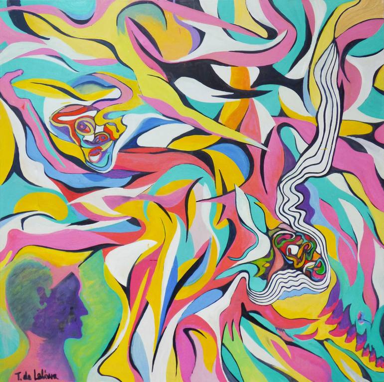 Original  Painting by thomas de leliwa