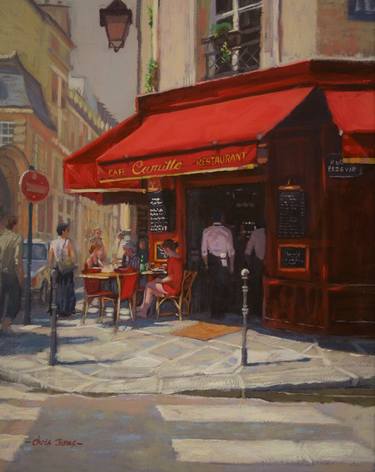 Print of Figurative Places Paintings by Christopher James