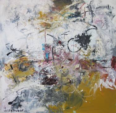 Original Abstract Paintings by Mario Veldhuizen