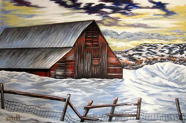 Original Rural life Paintings by Susan Bergstrom