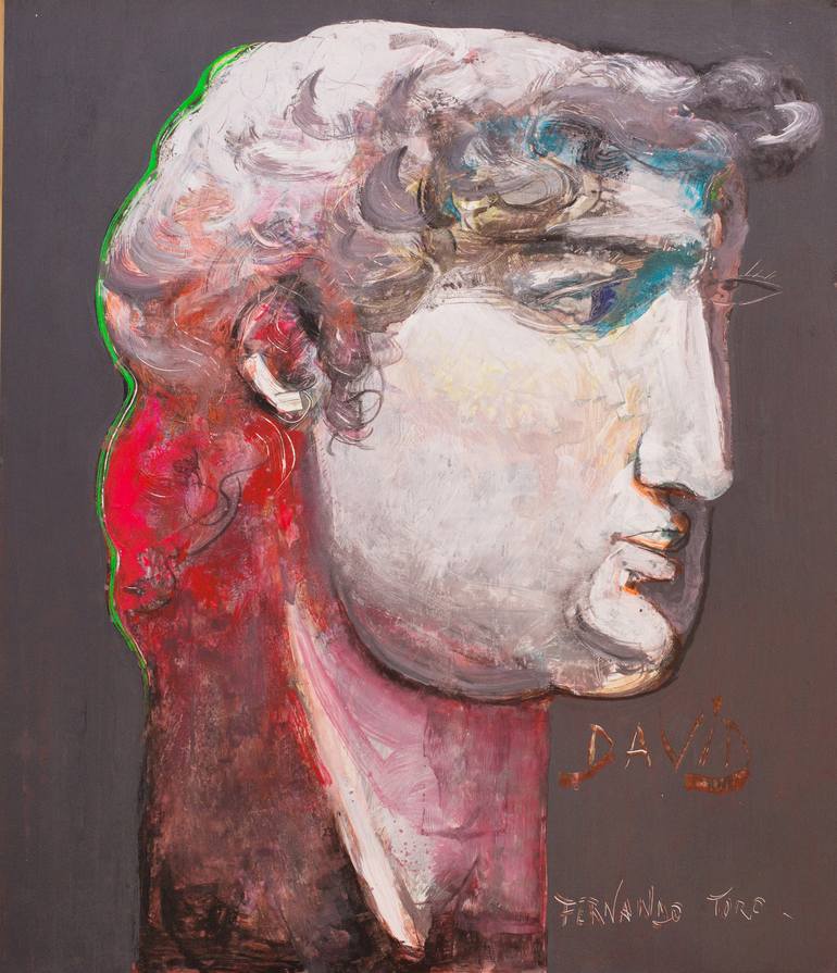 DAVID Painting by Fernando Toro Piriz | Saatchi Art