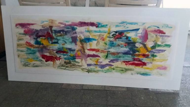 Original abstrarcto Abstract Painting by Ana Castro Feijoo