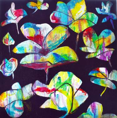 Print of Floral Paintings by Ana Castro Feijoo