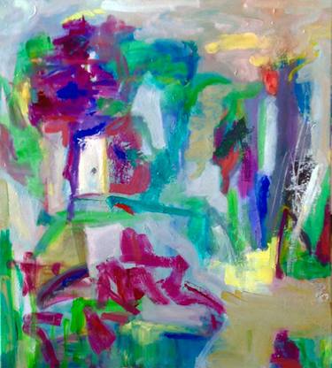 Print of Abstract Expressionism Garden Paintings by Ana Castro Feijoo