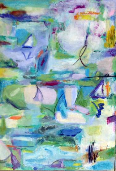 Print of Abstract Expressionism Nature Paintings by Ana Castro Feijoo