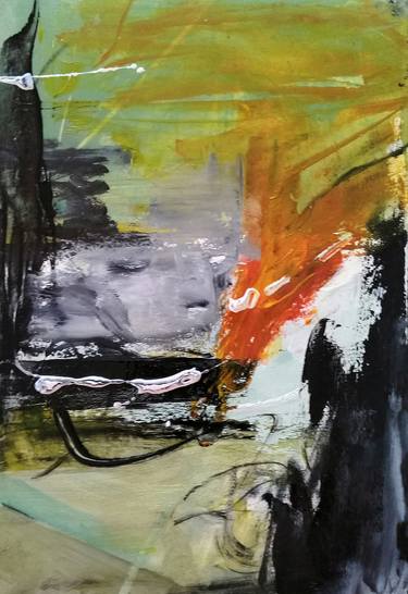 Print of Abstract Expressionism Abstract Paintings by Ana Castro Feijoo