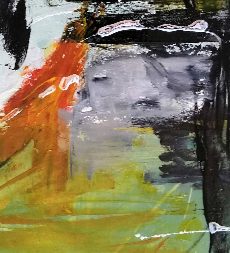 Original Abstract Painting by Ana Castro Feijoo