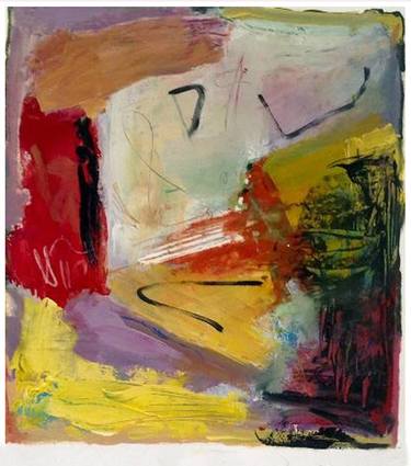 Original Abstract Expressionism Abstract Paintings by Ana Castro Feijoo