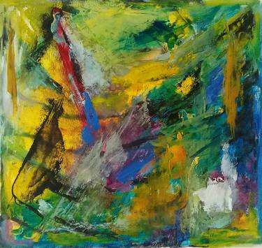 Original Abstract Expressionism Abstract Paintings by Ana Castro Feijoo